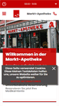 Mobile Screenshot of markt-apotheke-wulfen.de